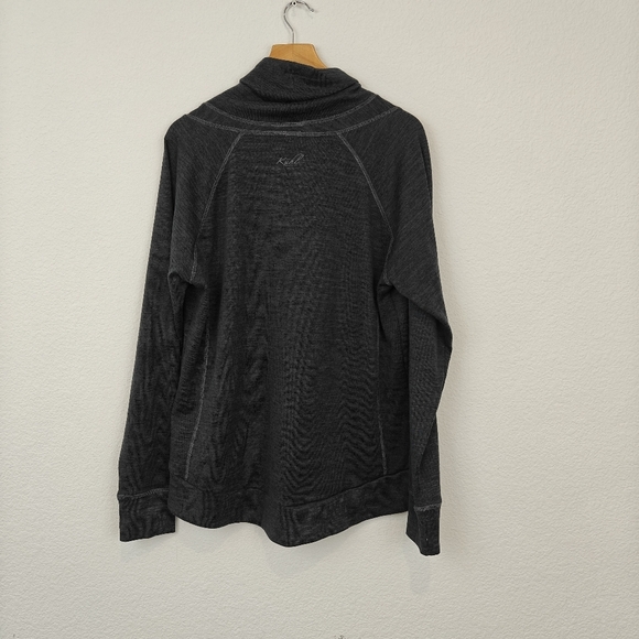KULH Lea Pullover Sweatshirt Dark Grey Size XL Women's - Picture 12 of 14